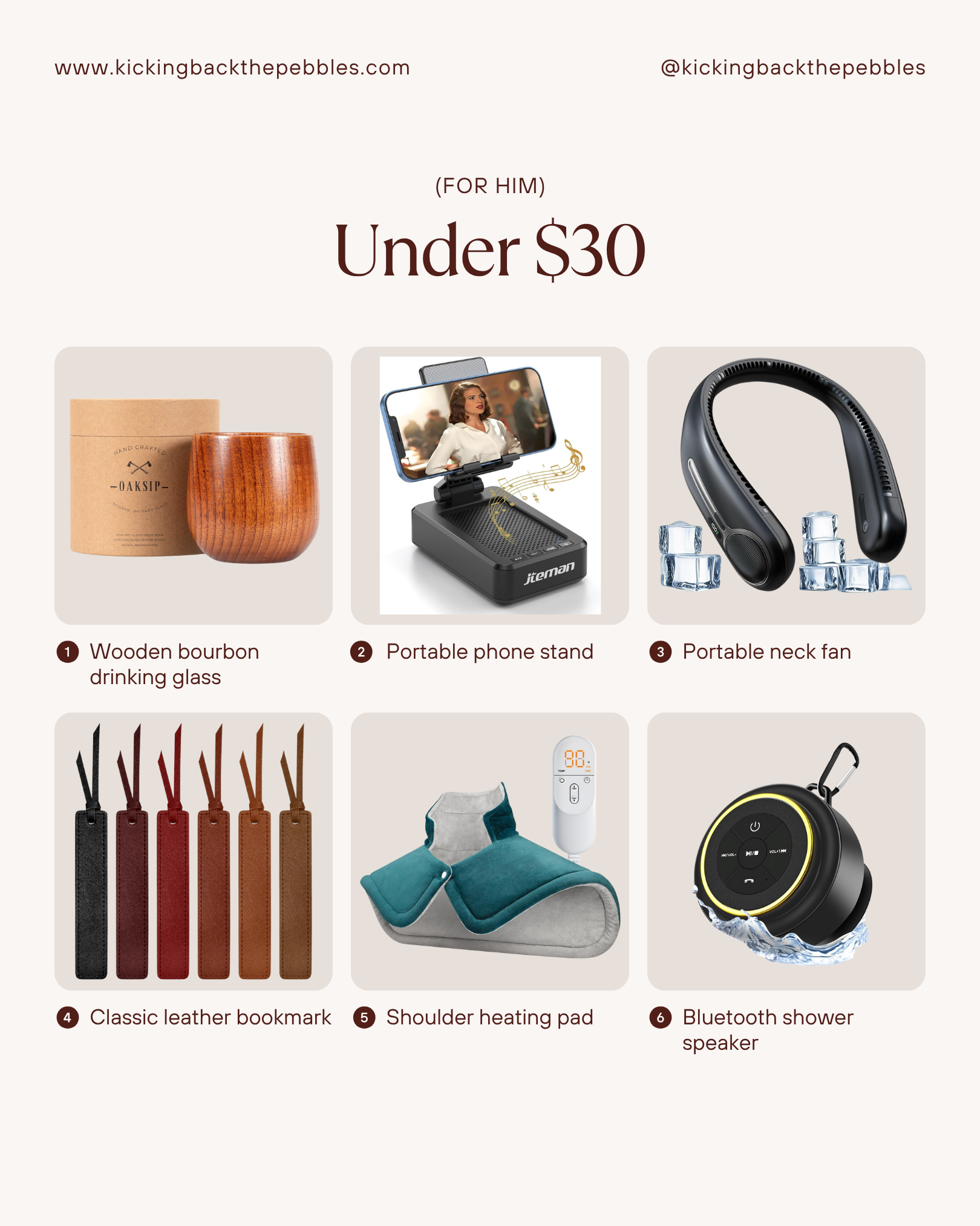 Thoughtful Christmas Gifts Under $30 | Gift Guide 2025